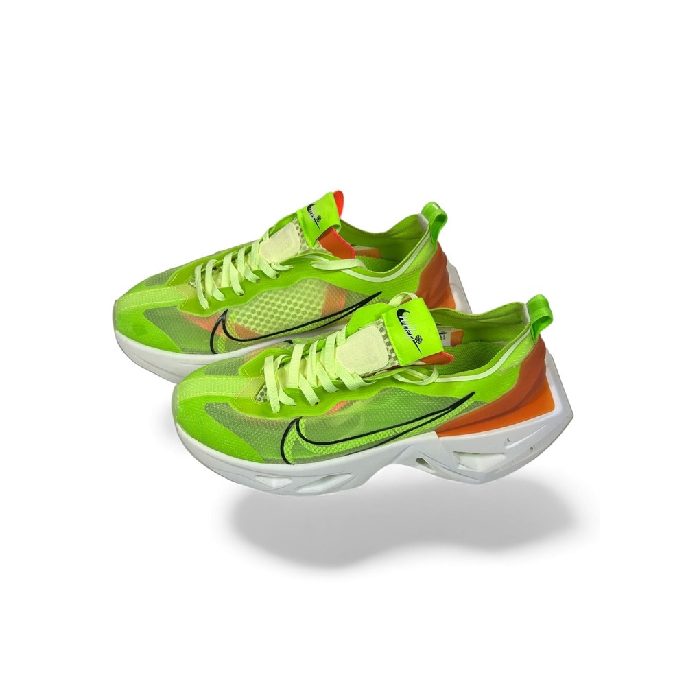 Nike‎ Zoom Double Stacked Neon Green Women's Running Shoes Size 6.5